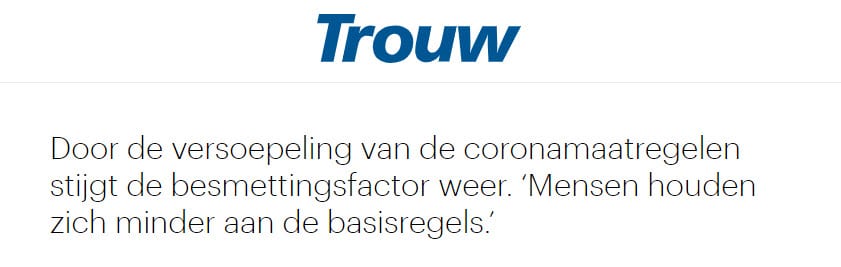 Zo neemt prof. Wallinga ons in de maling - 7116 Zo neemt prof. Wallinga ons in de maling - 7116
