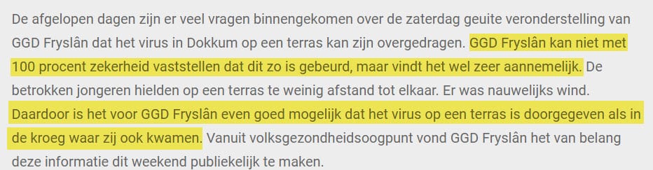 Dokkum binnenste buiten, besmettingen op een terras - 8169 Dokkum binnenste buiten, besmettingen op een terras - 8169
