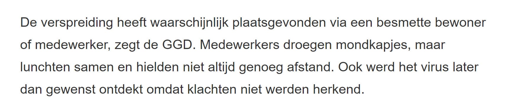Corona uitbraak verpleeghuis – kroniek van aangekondigde doofpot - 8381 Corona uitbraak verpleeghuis – kroniek van aangekondigde doofpot - 8381