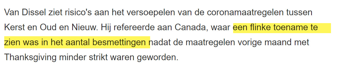 Geen Kerst na “dramatische” Thanksgiving in Canada - 12899 Geen Kerst na “dramatische” Thanksgiving in Canada - 12899