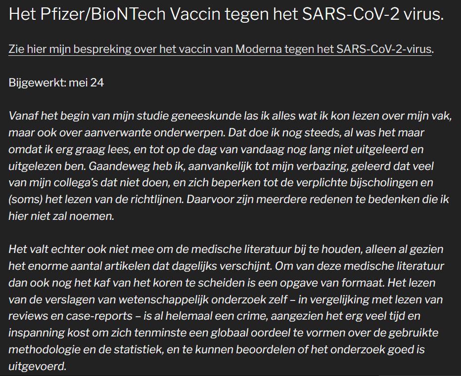 Dr. Jan Bonte over het Pfizer vaccin - 33956 Dr. Jan Bonte over het Pfizer vaccin - 33956
