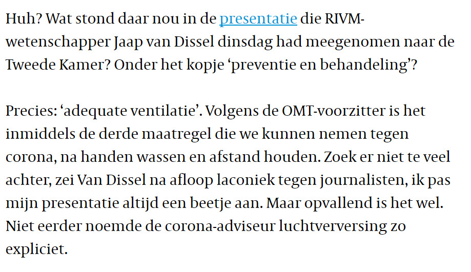 Kerstvertelling (1/3) – Interview van Dissel in de Volkskrant - 14190 Kerstvertelling (1/3) – Interview van Dissel in de Volkskrant - 14190