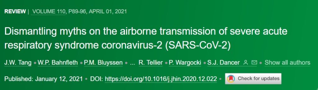 Mythes van de verspreiding Covid-19 virus ontmanteld - 33803