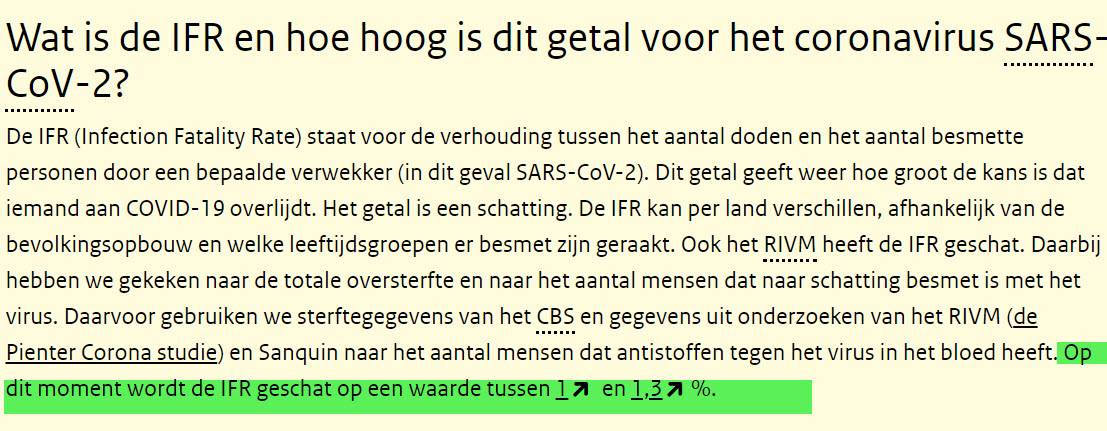 Ook het Covid-19 sterftepercentage klopt niet - 17252 Ook het Covid-19 sterftepercentage klopt niet - 17252