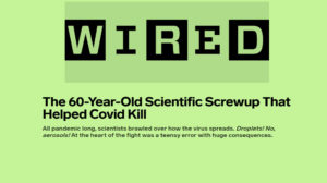Belangwekkend artikel over aerosolen uit Wired