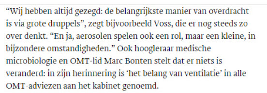 Trouw: de bizarre geschiedenis van aerosolen en ventilatie in Nederland - 22145