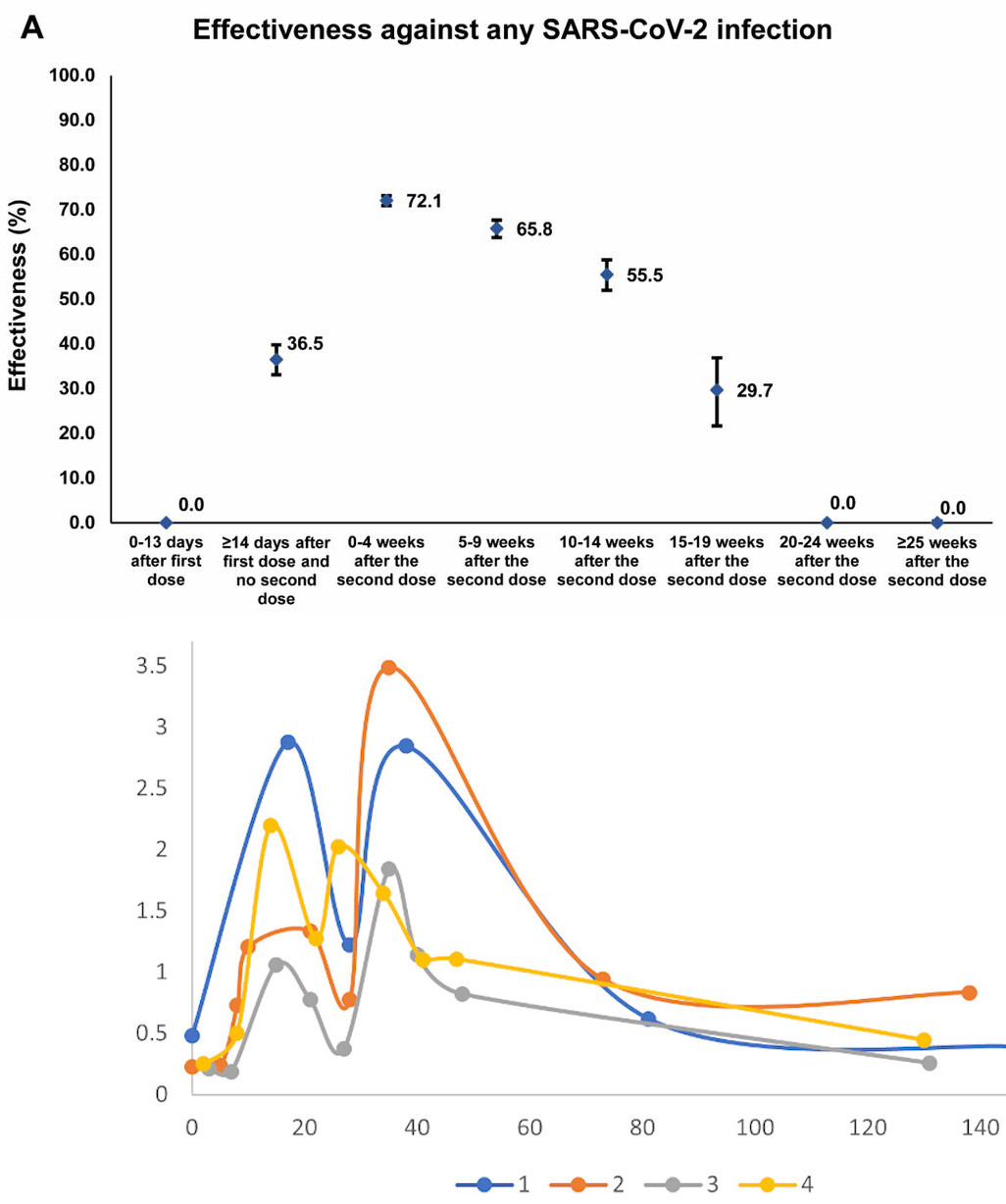 Effect van vaccineren en Coronapaspoort op verspreiding - 23803