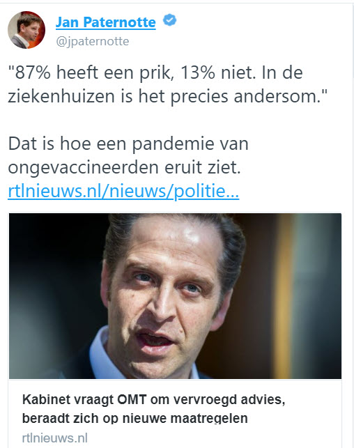 Het bashen van de ongevaccineerden leidt af van onze achilleshiel - 24647