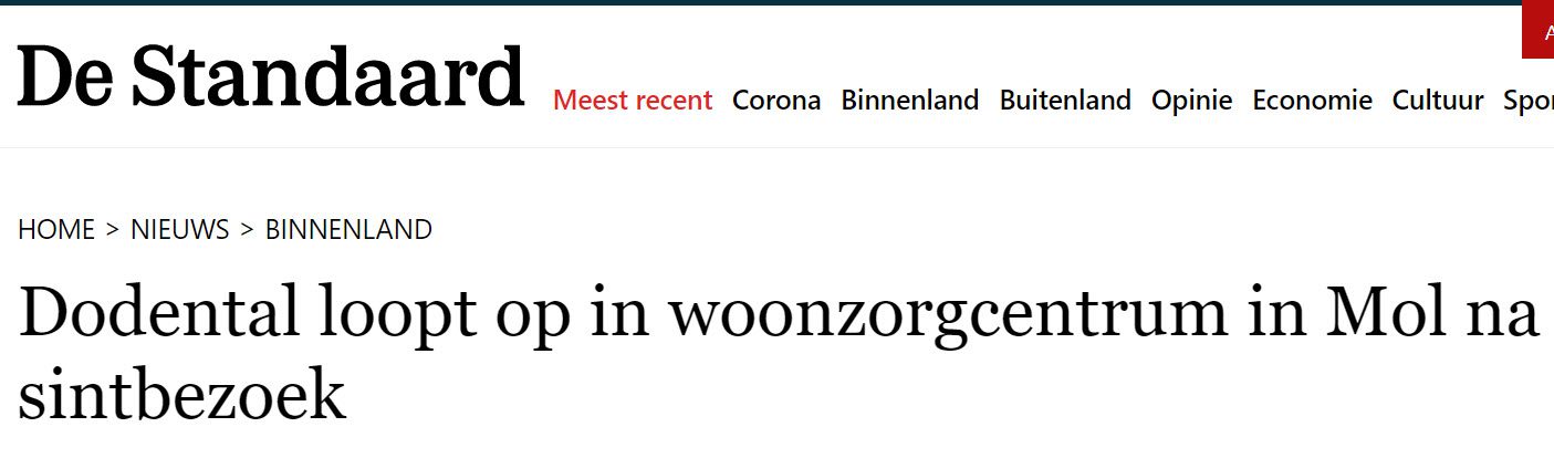 Niet alleen Sinterklaas is verantwoordelijk voor de dood van die oude bewoners! - 28885