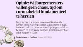 Open brief van 30 burgemeesters aan de regering - 32770