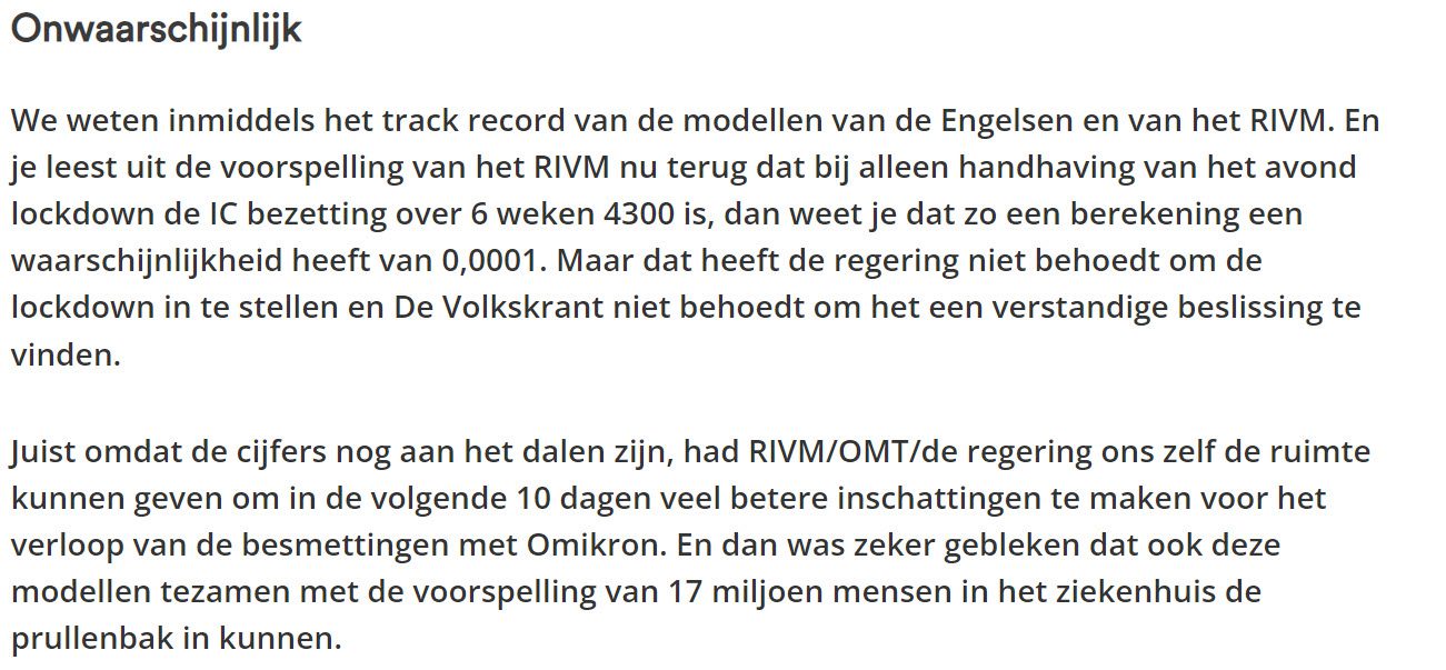 Hoe een allerbelabberdst RIVM-model ons alsnog gevangen houdt - 32178