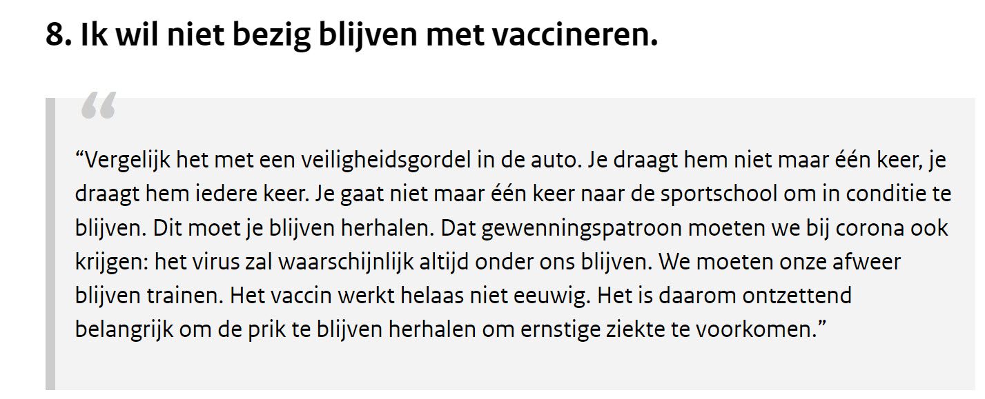 11 redenen waarom een jaarlijkse coronavaccinatie niet hetzelfde is als een jaarlijkse griepvaccinatie - 48724