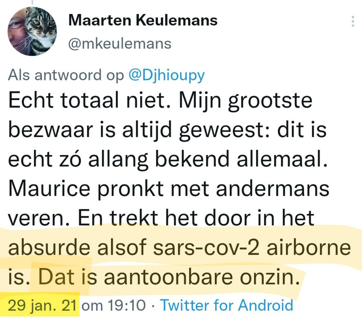 Maarten Keulemans, zonder commentaar - 51061