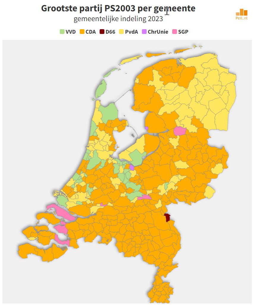 De versplintering van politiek Nederland in kaart - 59421