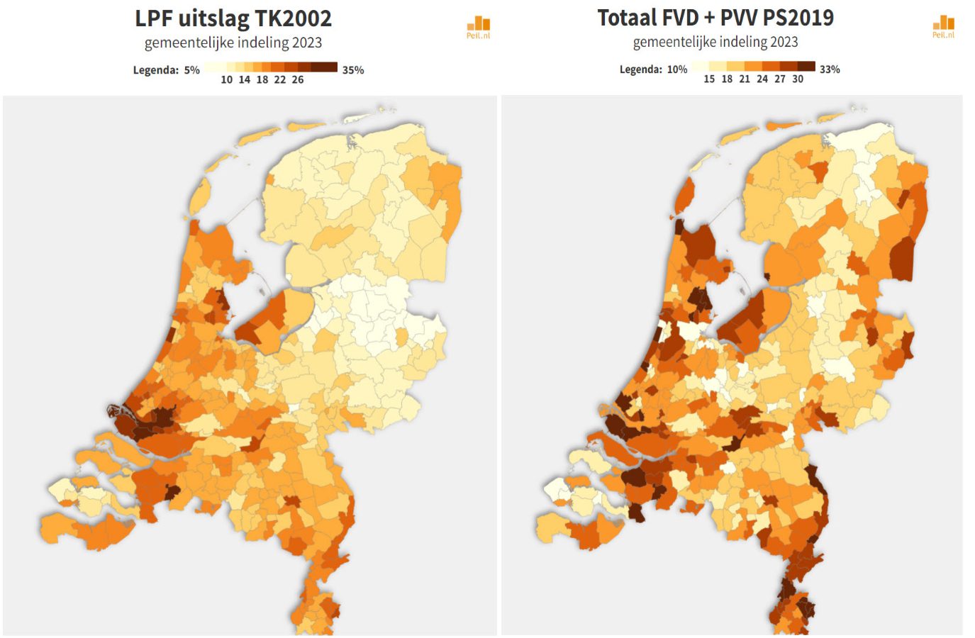 Het electoraat rechts van de VVD sinds 2002 - 59906