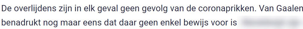 Maar één ding weten weten we zeker: “Daar ligt het NIET aan” - 59688