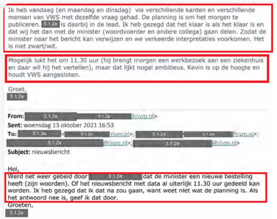 Georkestreerde manipulatie door VWS en RIVM - 64736 Georkestreerde manipulatie door VWS en RIVM - 64736