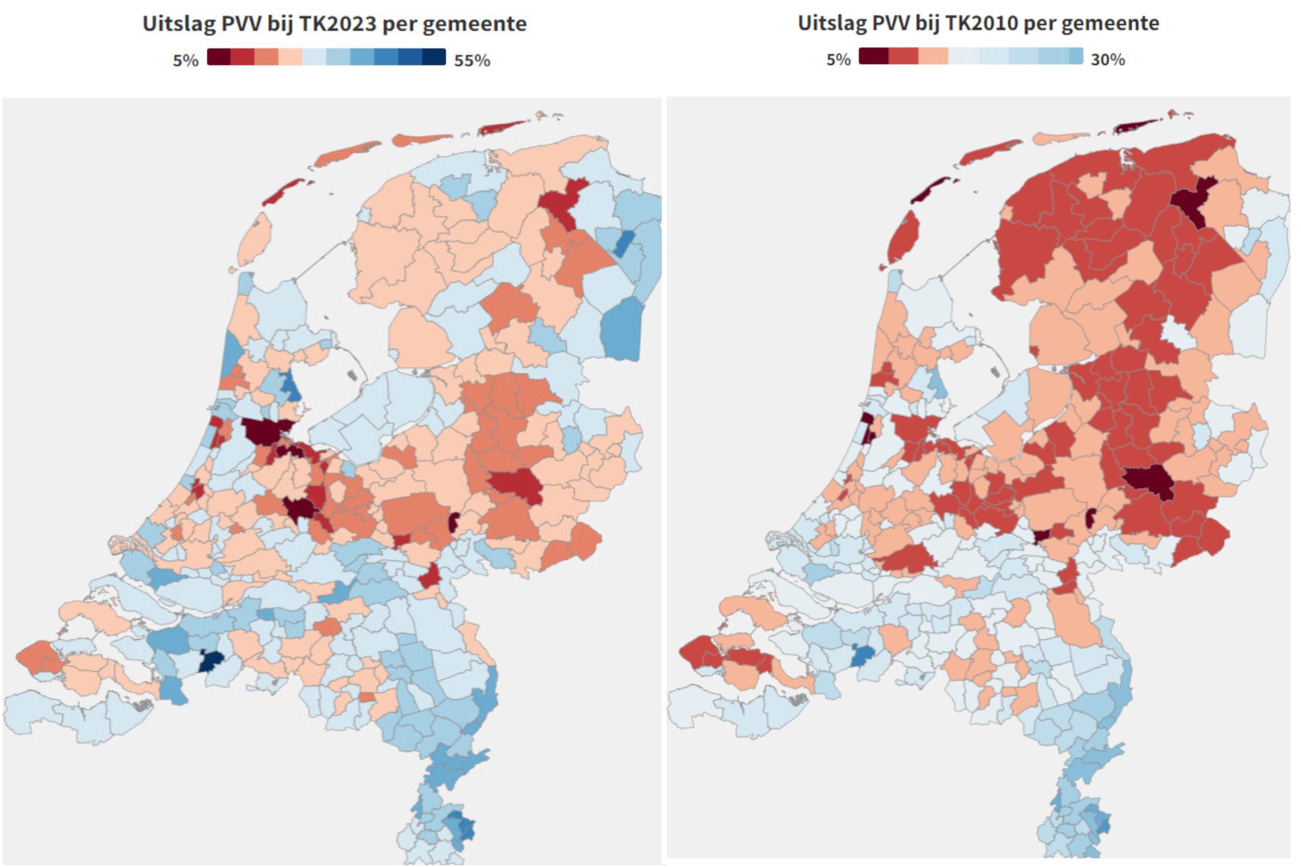 Meer inzicht in de verkiezingsuitslag TK2023 - 69424