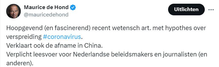 Keulemans en zijn uitvoering van de NRW-regel “Negeren, Ridiculiseren, zeggen dat ze het altijd al Wisten” - 86552