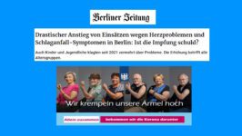 Artikel in de Berliner Zeitung over mogelijke vaccinatieschade - 85206