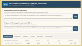 Het geheugen van de Nederlandse politiek:  25 jaar peilingen en onderzoek — nu te doorzoeken met één simpele vraag - 118818